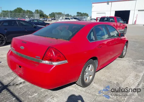 2011 Chevrolet Impala Lt from USA, damaged, VIN 2G1WG5EK5B1167967